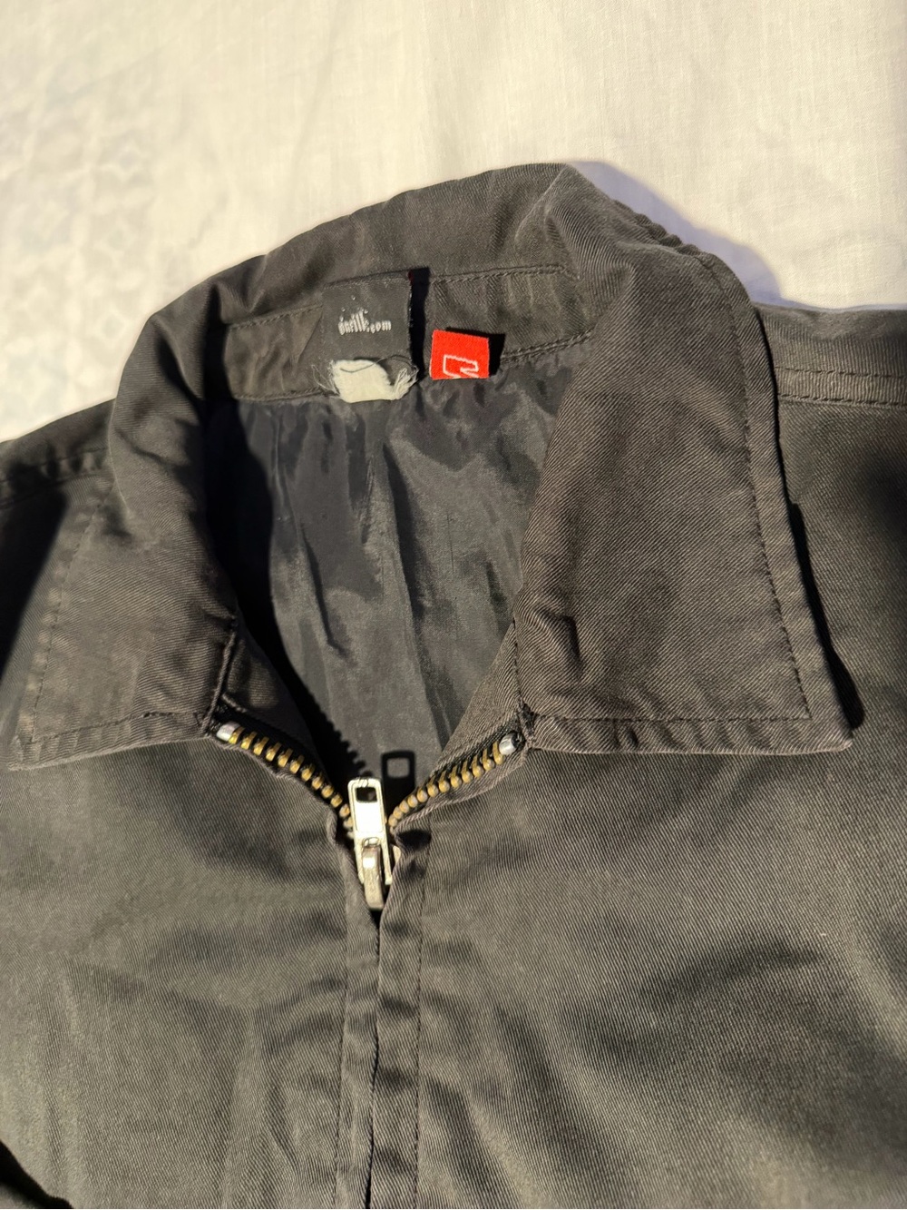 O'Neill Men's Black full Zip Jacket size M vintage Y2K workwear skate surf - Picture 5 of 16